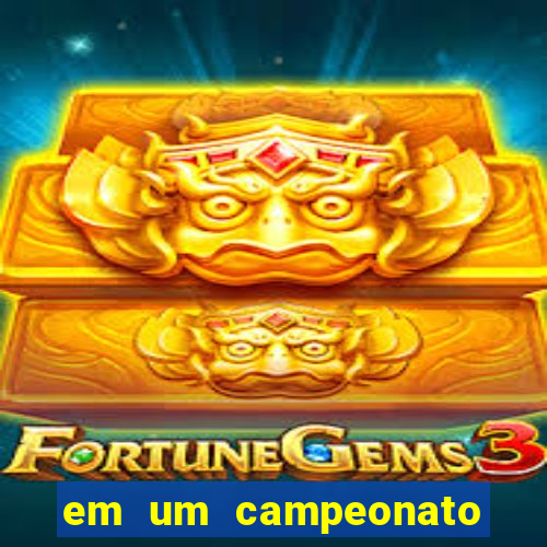 em um campeonato de futebol cada time joga exatamente 19 partidas no total